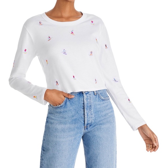 CHASER Embroidered Ski Shirt - SIZE XS - Picture 1 of 6